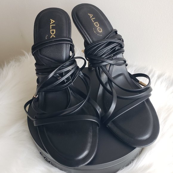 ALDO Bamba Strappy Heeled Sandal - Pillow Walk - Picture 7 of 17